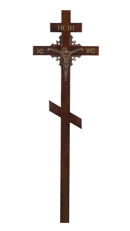 Крест сосновый КДС-04 «Вечная память»