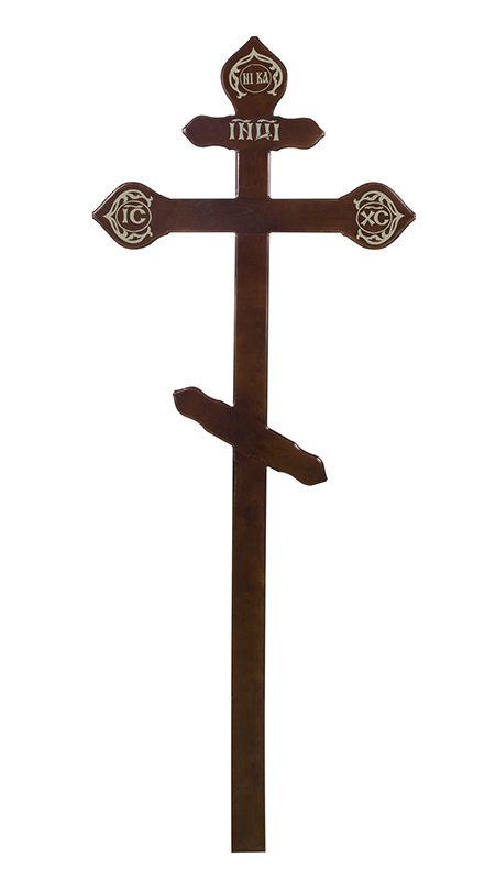Крест сосновый КДС-15 «Фигурный»